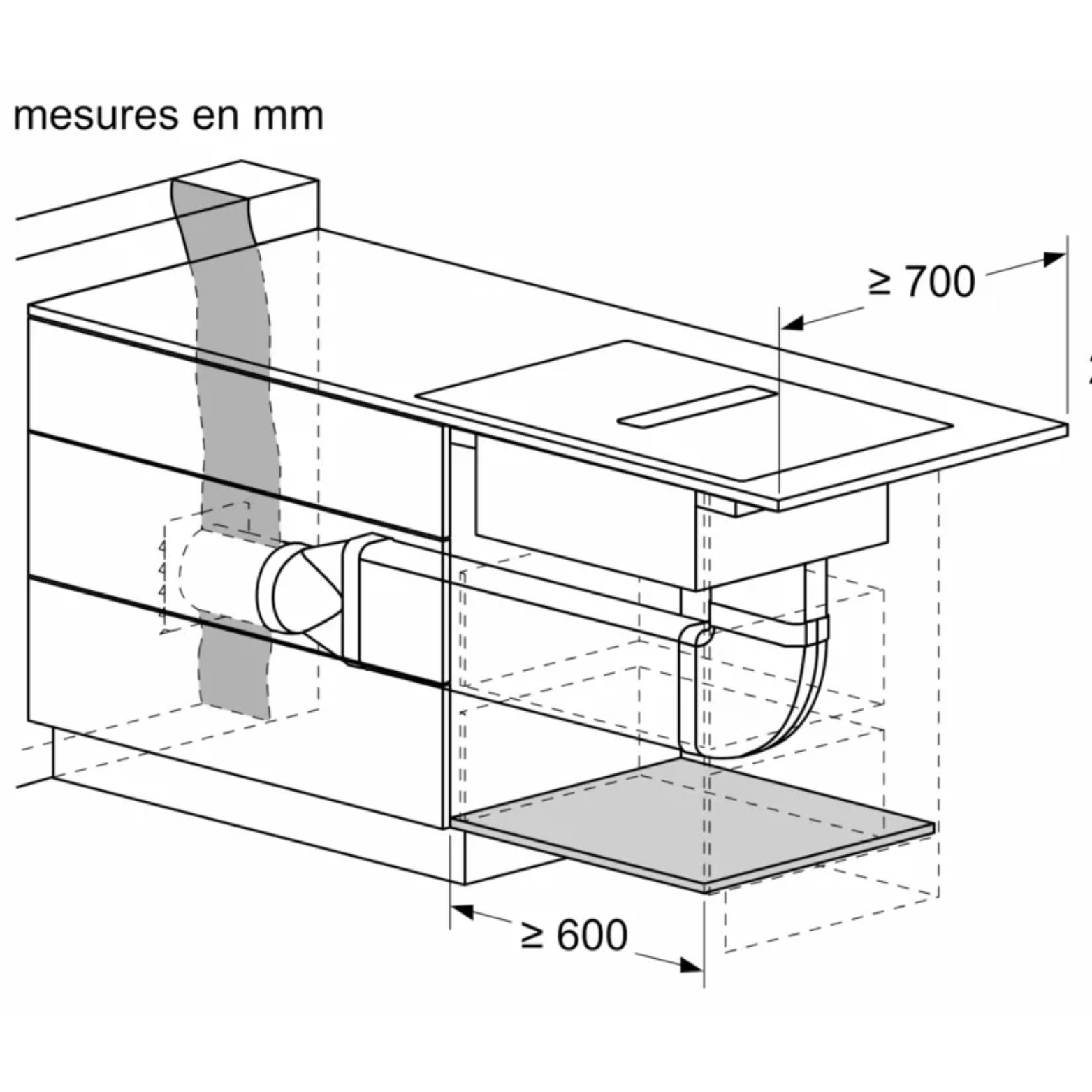 iQ500, Table induction aspirante, 60 cm, sans cadre SIEMENS ED631HQ26E - vue 10