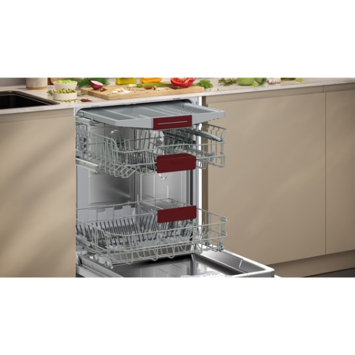 N 50, Lave-vaisselle tout intégrable, 60 cm, Porte à glissières NEFF S175HVX07E - vue 4