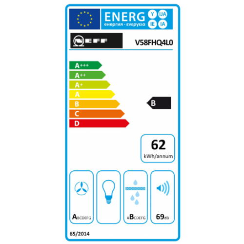 N 70, Table induction aspirante, 80 cm, sans cadre NEFF V58FHQ4L0 - vue 11