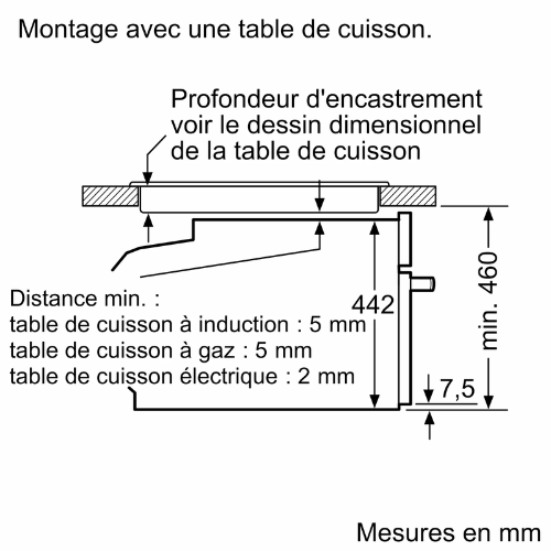 iQ700, Four intégrable compact avec fonction micro-ondes, 60 x 45 cm, Noir SIEMENS CM724G1B1 - vue 19