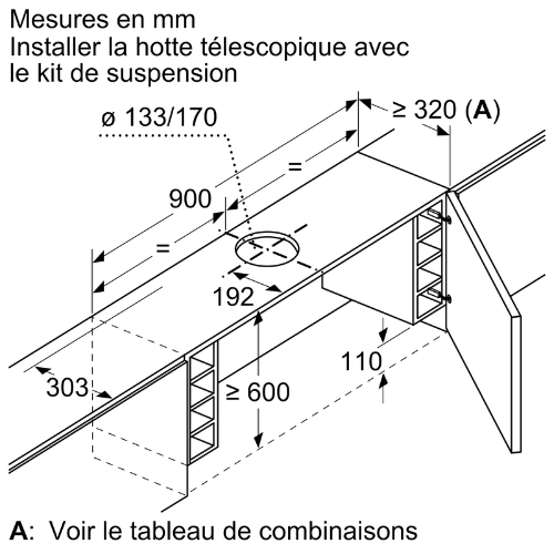 Accessoire pour hottes BOSCH DSZ4961 - vue 11