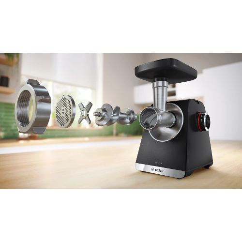 Série 6, Hachoir à viande, MultiPower, 2100 W, Noir, argent métallisé BOSCH MFWS650B - vue 11