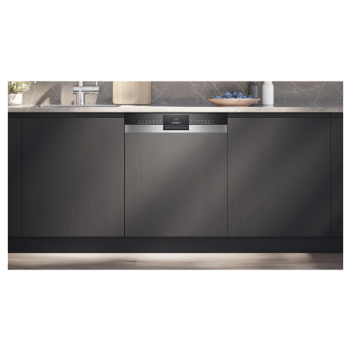 iQ300, Lave-vaisselle encastrable avec bandeau, 60 cm, Acier brossé SIEMENS SN53HS01CE - vue 2