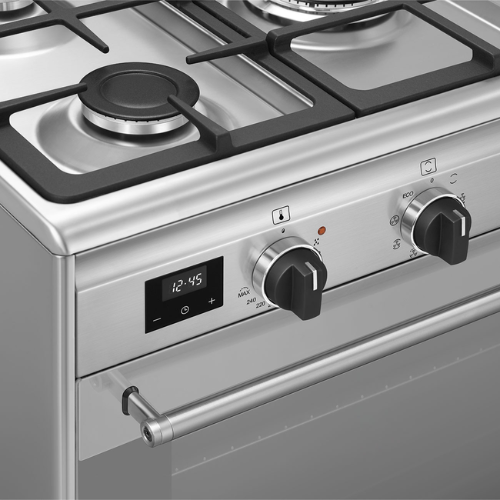 Centre De Cuisson 90 cm Gaz Inox SMEG Classica BG91CTX2(F) - vue 6
