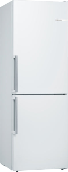 Série 4, Réfrigérateur combiné pose-libre, 176 x 60 cm, Blanc BOSCH KGV33VWEP