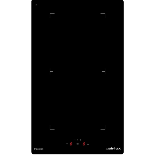 Domino induction 31cm Noir AIRLUX ATIB32BK - vue 2
