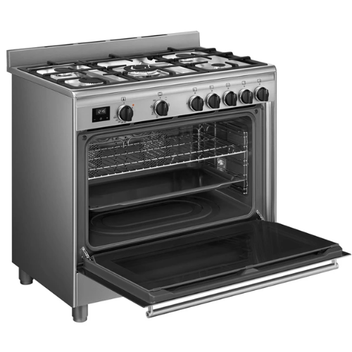 Centre De Cuisson 90 cm Gaz Inox SMEG Classica BG91PX2(F) - vue 4