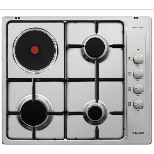 Table de cuisson mixte Glem GTL647WH - vue 2