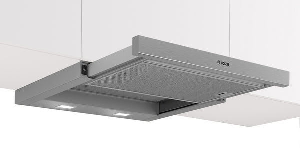 Série 2, Hotte télescopique, 60 cm, Silver BOSCH DFM064W55