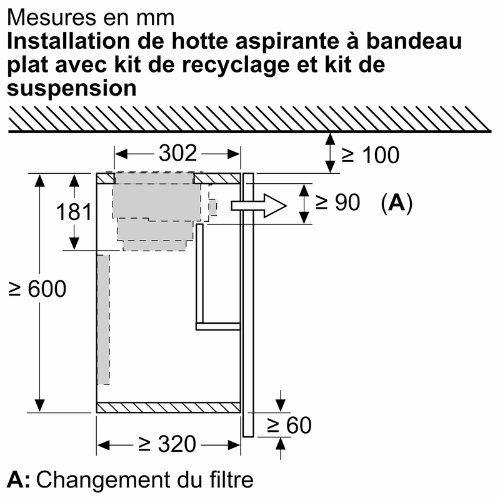 Accessoire pour hottes BOSCH DSZ4961 - vue 13