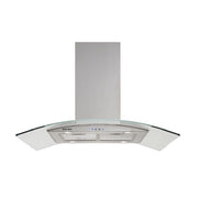 Hotte Îlot Soflt 90 CM GLEM GHI9100IX - vue 1