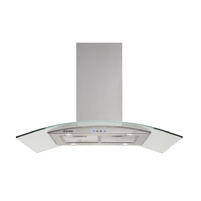 Hotte Îlot Soflt 90 CM GLEM GHI9100IX - vue 1