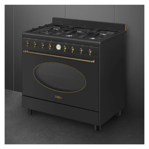Centre de Cuisson mixte Anthracite SMEG CO96GMA9 - vue 3