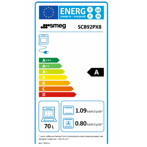 Centre De Cuisson 90 cm Gaz Inox SMEG SCB92PX8(F) - vue 7