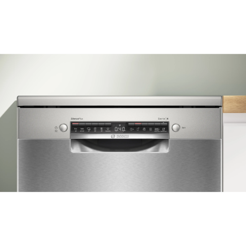 Série 4, Lave-vaisselle pose-libre, 60 cm, Acier brossé anti-traces BOSCH SMS4ECI26E - vue 3
