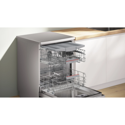 Série 4, Lave-vaisselle pose-libre, 60 cm, Acier brossé anti-traces BOSCH SMS4ECI26E - vue 6
