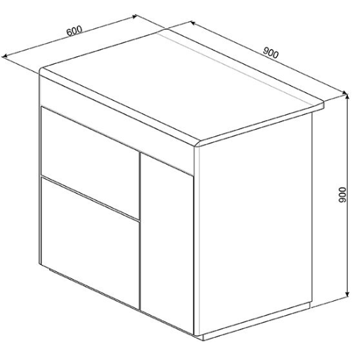 Centre De Cuisson 90 cm Gaz Noir SMEG BM93BL(F) - vue 3