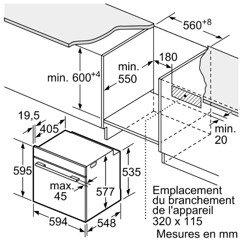 iQ700, Four intégrable avec fonction micro-ondes, 60 x 60 cm, Noir SIEMENS HM776GKB1F - vue 13