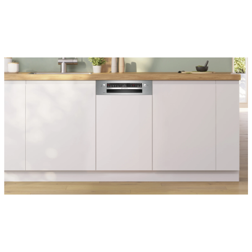 Série 2, Lave-vaisselle encastrable avec bandeau, 45 cm, Metallic BOSCH SPI2HKS42E - vue 2