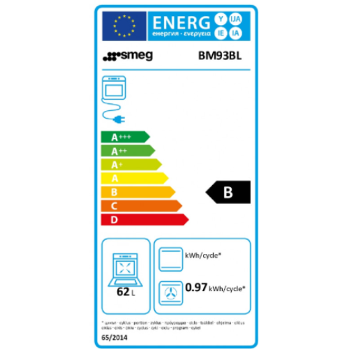 Centre De Cuisson 90 cm Gaz Noir SMEG BM93BL(F) - vue 4