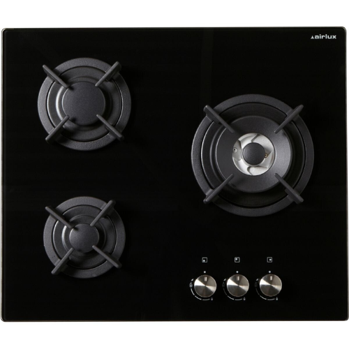 Table de cuisson verre noire 60cm AIRLUX AV635HBK