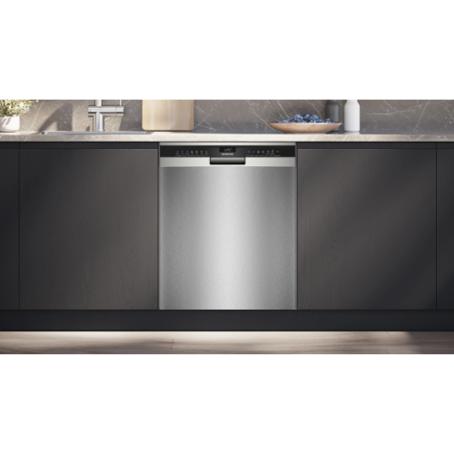 iQ300, Lave-vaisselle sous plan, 60 cm, Acier brossé anti-traces SIEMENS SN43HI01MS - vue 2