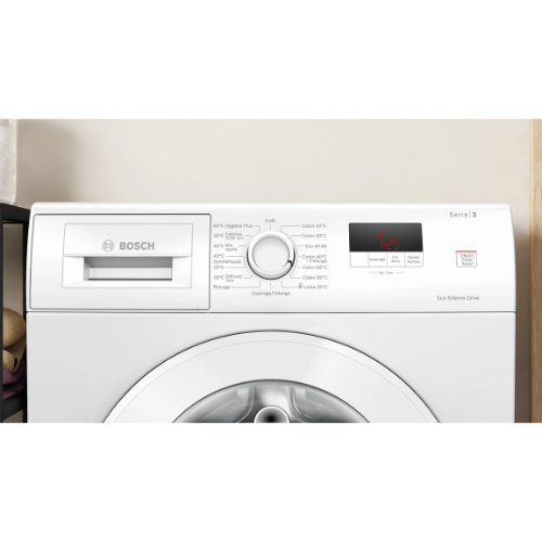 Série 2, Lave-linge front, 7 kg, 1200 trs/min BOSCH WGE02201FR - vue 2