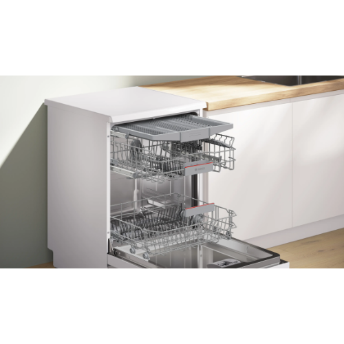 Série 4, Lave-vaisselle pose-libre, 60 cm, Blanc BOSCH SMS4EMW01F - vue 6