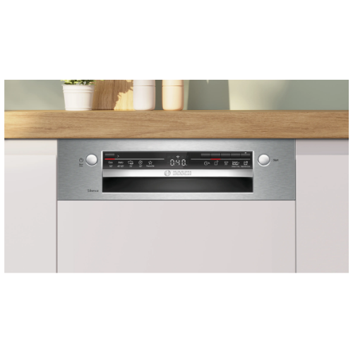 Série 2, Lave-vaisselle encastrable avec bandeau, 45 cm, Metallic BOSCH SPI2HKS42E - vue 3
