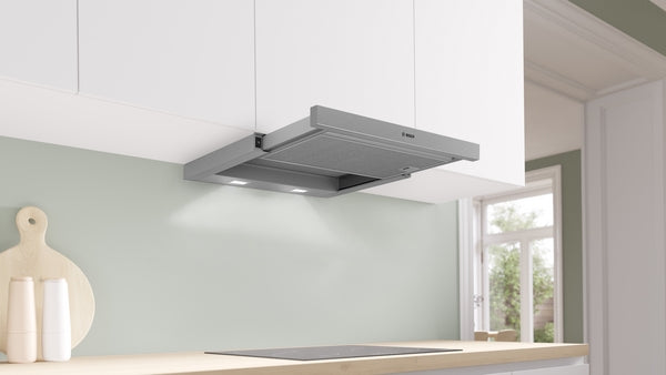 Série 2, Hotte télescopique, 60 cm, Silver BOSCH DFM064W55