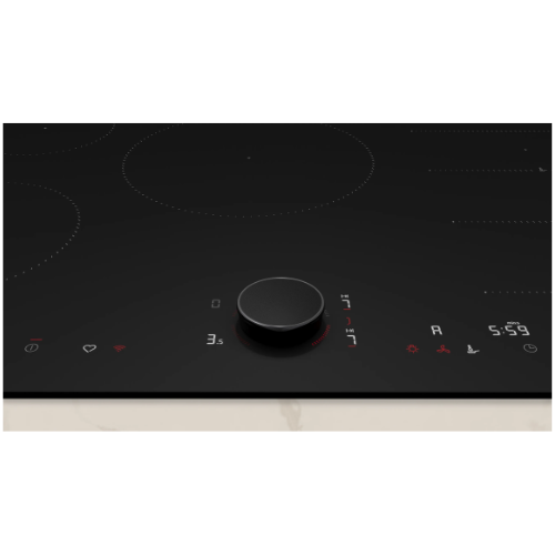 N 90, Table à induction, 80 cm, Noir mat, sans cadre NEFF T68NUV4A0 - vue 2