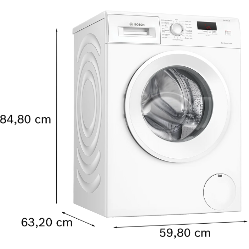 Série 2, Lave-linge front, 7 kg, 1200 trs/min BOSCH WGE02201FR - vue 7
