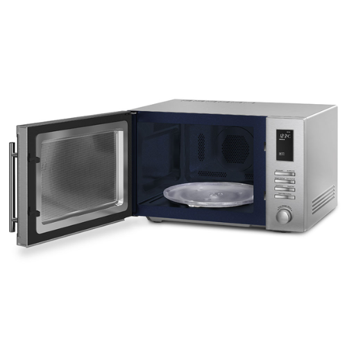Four Micro-Ondes Inox Anti-trace SMEG MOE25X - vue 3