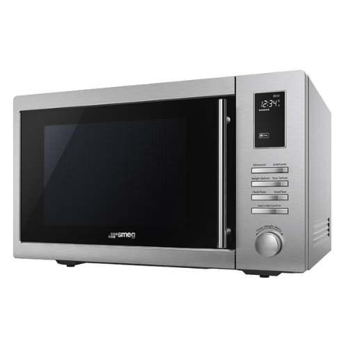 Four Micro-Ondes Inox Anti-trace SMEG MOE25X - vue 2