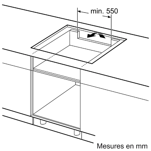 Table de Cuisson Vitrocéramique Noir 80 cm Siemens EX875LYV1E - vue 5