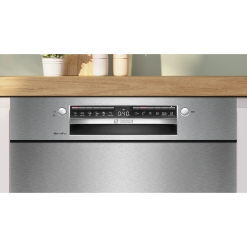Série 4, Lave-vaisselle sous plan, 60 cm, Acier brossé BOSCH SMU4ECS28E - vue 3