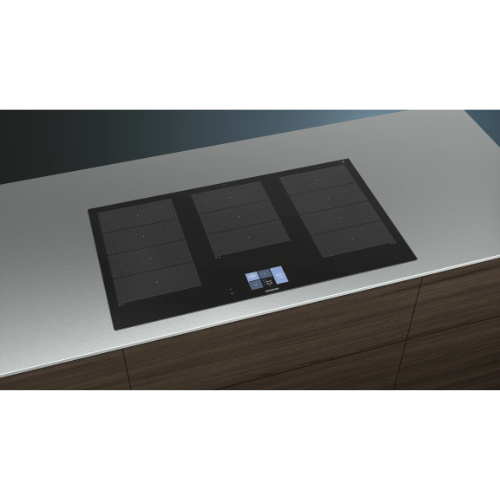 Table de Cuisson Vitrocéramique Noir 90 cm Siemens EX975KXW1E - vue 2