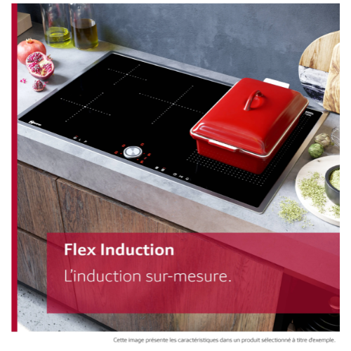 N 90, Table à induction, 90 cm, Noir, avec cadre NEFF T69TTX4L0 - vue 4