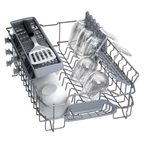 Série 2, Lave-vaisselle encastrable avec bandeau, 45 cm, Metallic BOSCH SPI2HKS42E - vue 5