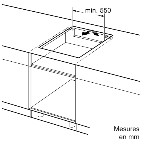 iQ700, Table à induction, 60 cm, Noir, sans cadre SIEMENS EX651HXC1E - vue 8