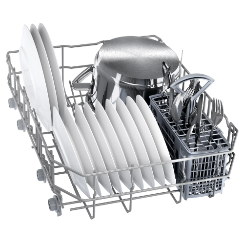 Série 2, Lave-vaisselle encastrable avec bandeau, 45 cm, Metallic BOSCH SPI2HKS42E - vue 6