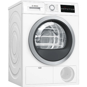 Sèche-linge condensation pose-libre blanc Bosch WTG85409FF - vue 1