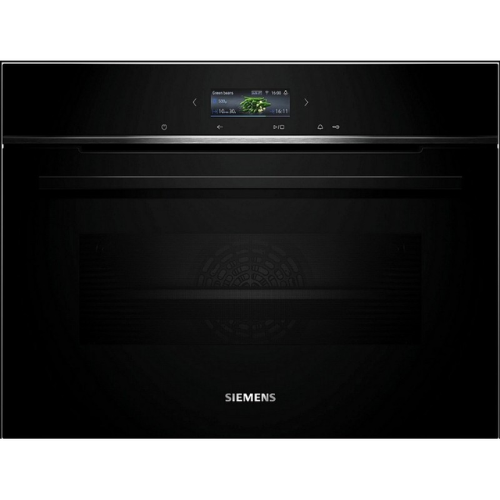 iQ700, Four compact intégrable, 60 x 45 cm, Noir SIEMENS CB774G1B1 - vue 1