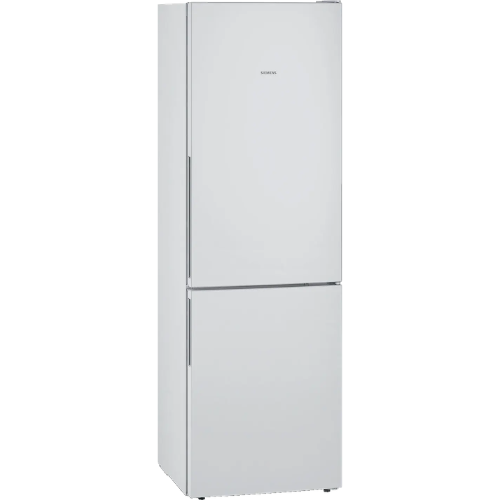 iQ300, Réfrigérateur combiné pose-libre, 186 x 60 cm, Blanc SIEMENS KG36V6WEAS - vue 1