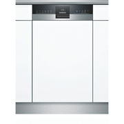 iQ300, Lave-vaisselle intégrable avec bandeau, 45 cm, Metallic SIEMENS SP53HS64KE - vue 1