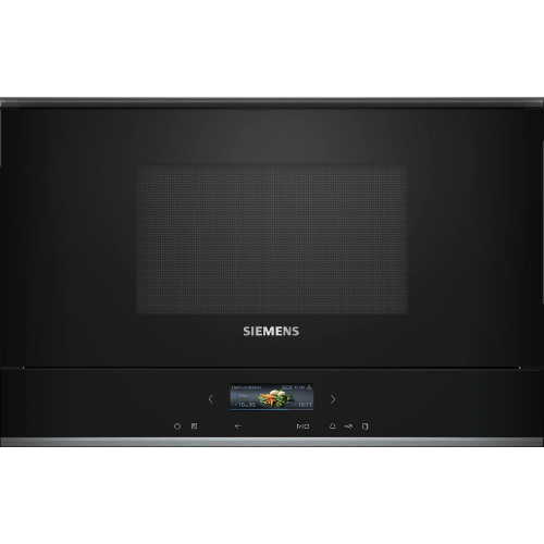 iQ700, Micro-ondes intégrable, Noir SIEMENS BF722L1B1 - vue 1
