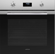 Four multifonction émail lisse Inox anti-trace/verre noir AIRLUX AFE106IX - vue 1
