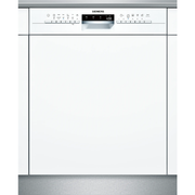 iQ300, Lave-vaisselle intégrable avec bandeau, 60 cm, Blanc SIEMENS SN536W03NE - vue 1