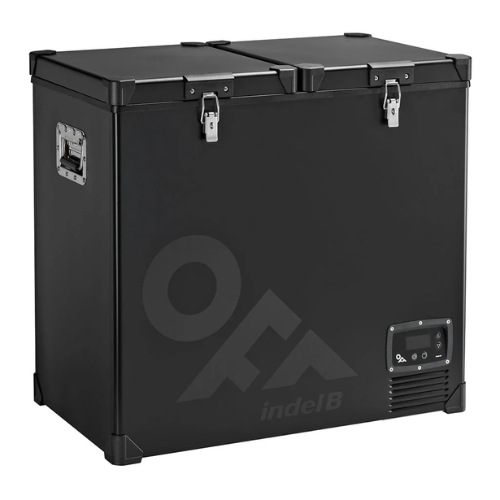 REFRIGERATEUR INDEL B DOUBLE COMPARTIMENT 107L GAMME OFF TB118DDSTEELB - vue 1
