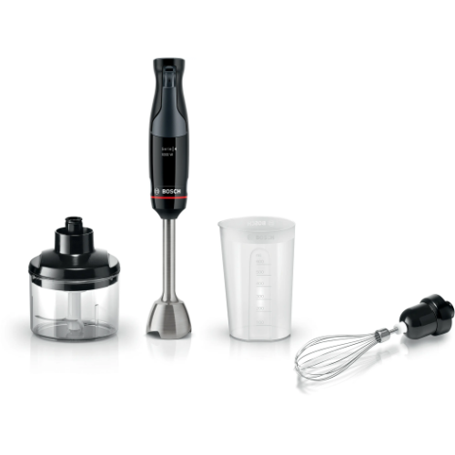 Série 4, Mixeur plongeant, ErgoMaster, 1000 W, Noir, Anthracite BOSCH MSM4B621 - vue 1